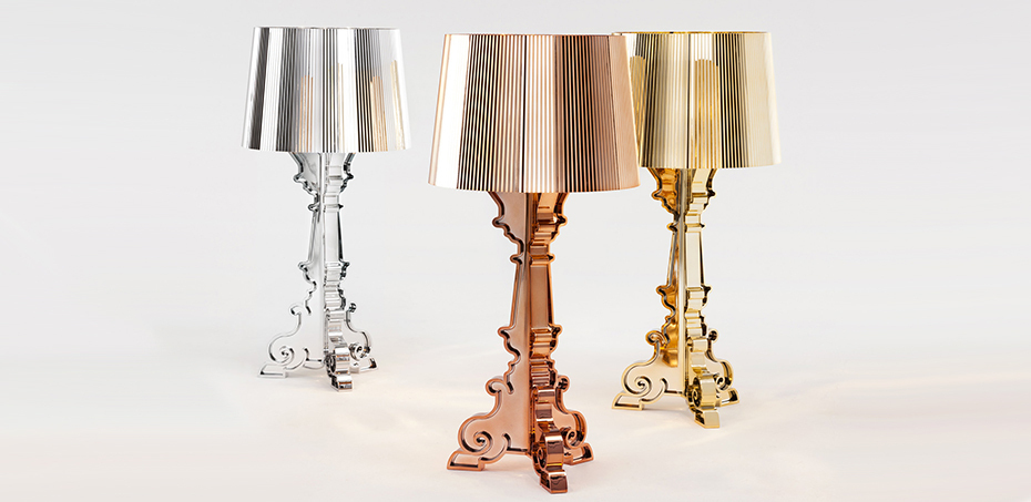 Bourgie lamp by Kartell, designer Ferruccio Laviani