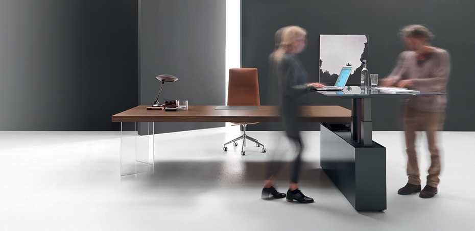 Contuo Adjustable Height Sit to Stand Office Furniture Computer