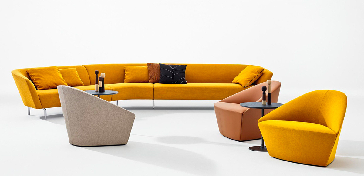 loop waiting sofa arper