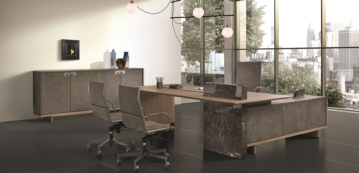 Italian modern desk Cartesiano by i4Mariani, design Ferruccio Laviani