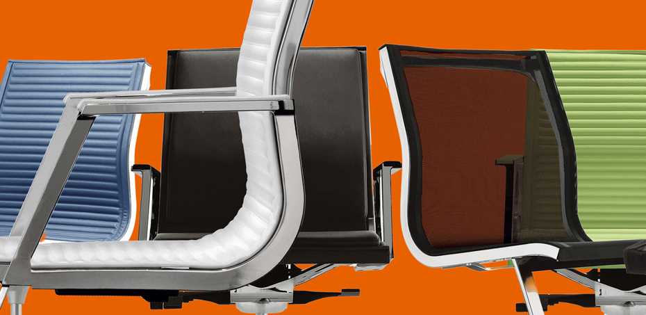 Italian executive design office armchair Nulite by Luxy