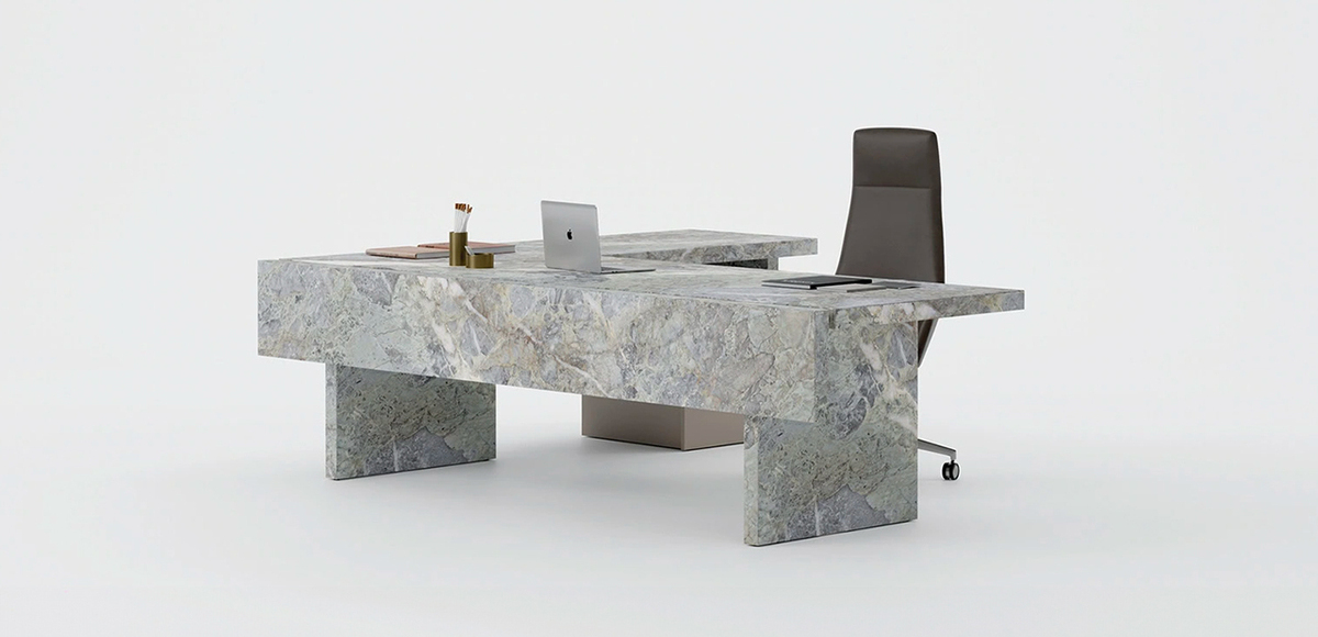 marble design desk The Element