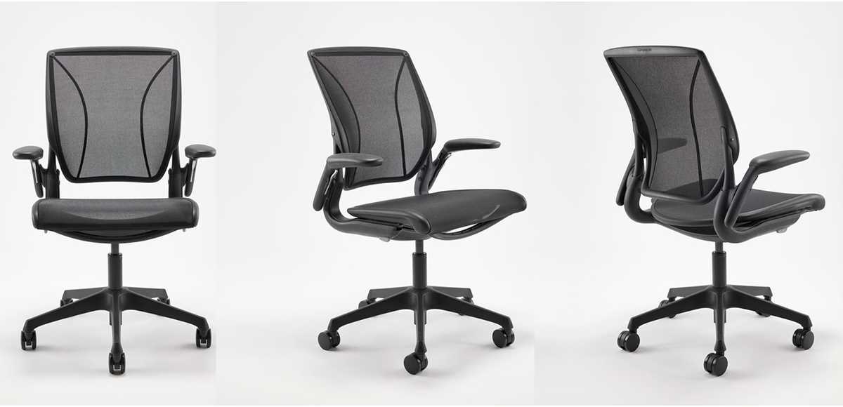 World One Mesh Task Chair by Humanscale: Designed by Niels Diffrient