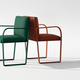 arcos arper waiting room armchair