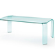 Ragno Fiam glass table