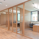 wood wall partition citterio