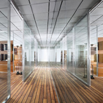 Glass partition wall w80